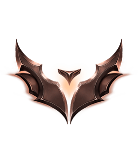 League of Legends Bronze rank icon