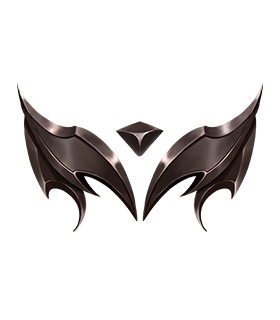 League of Legends Iron rank icon