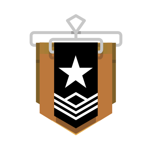 Rainbow Six Siege Bronze V rank icon